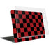 Red and Black Checkerboard MacBook Air 15in (2023-2025) Case plus Skin